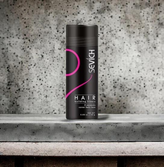 Sevich hårfibre (svart)